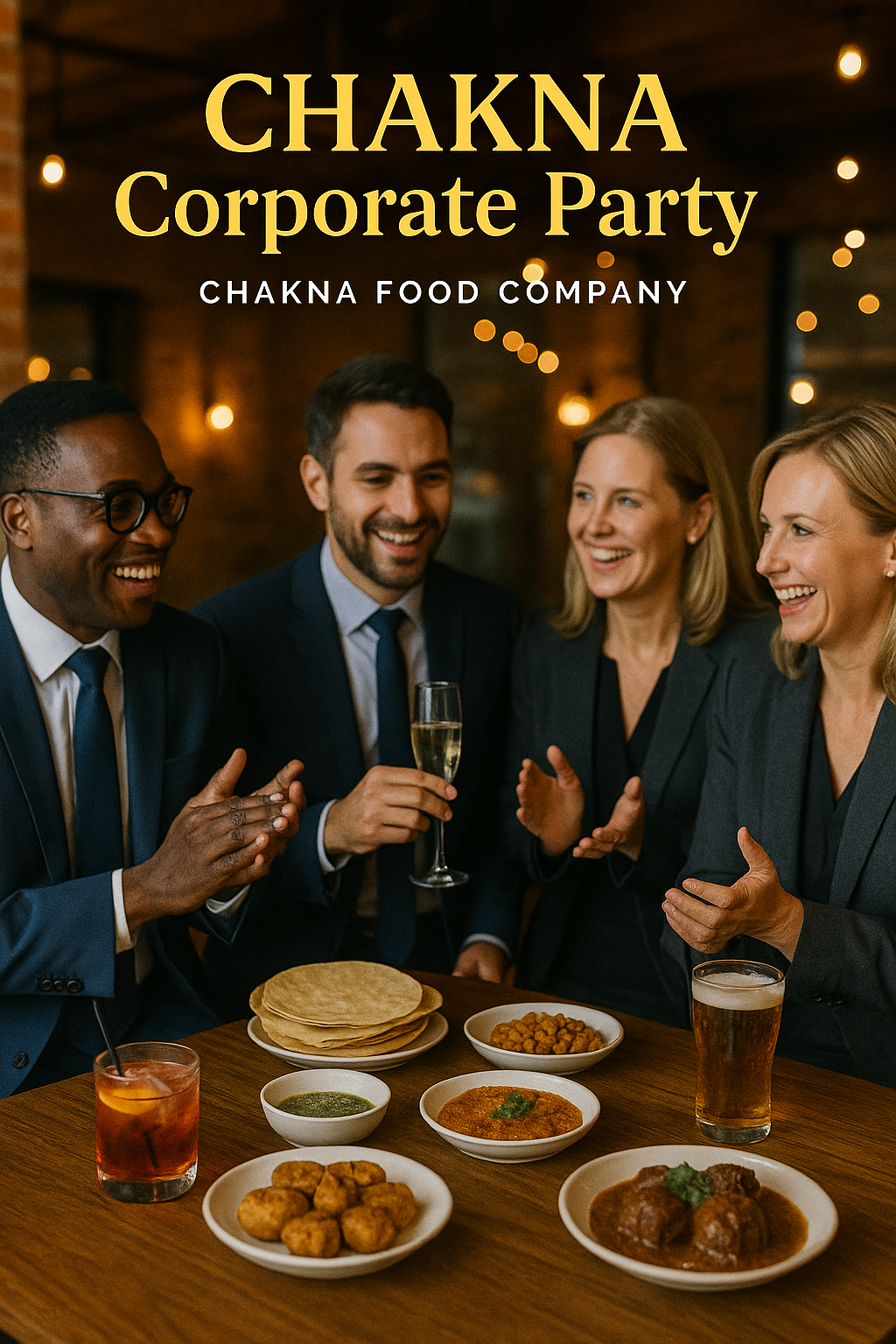 Chakna pensioenfeest met warme sfeer en hapjes